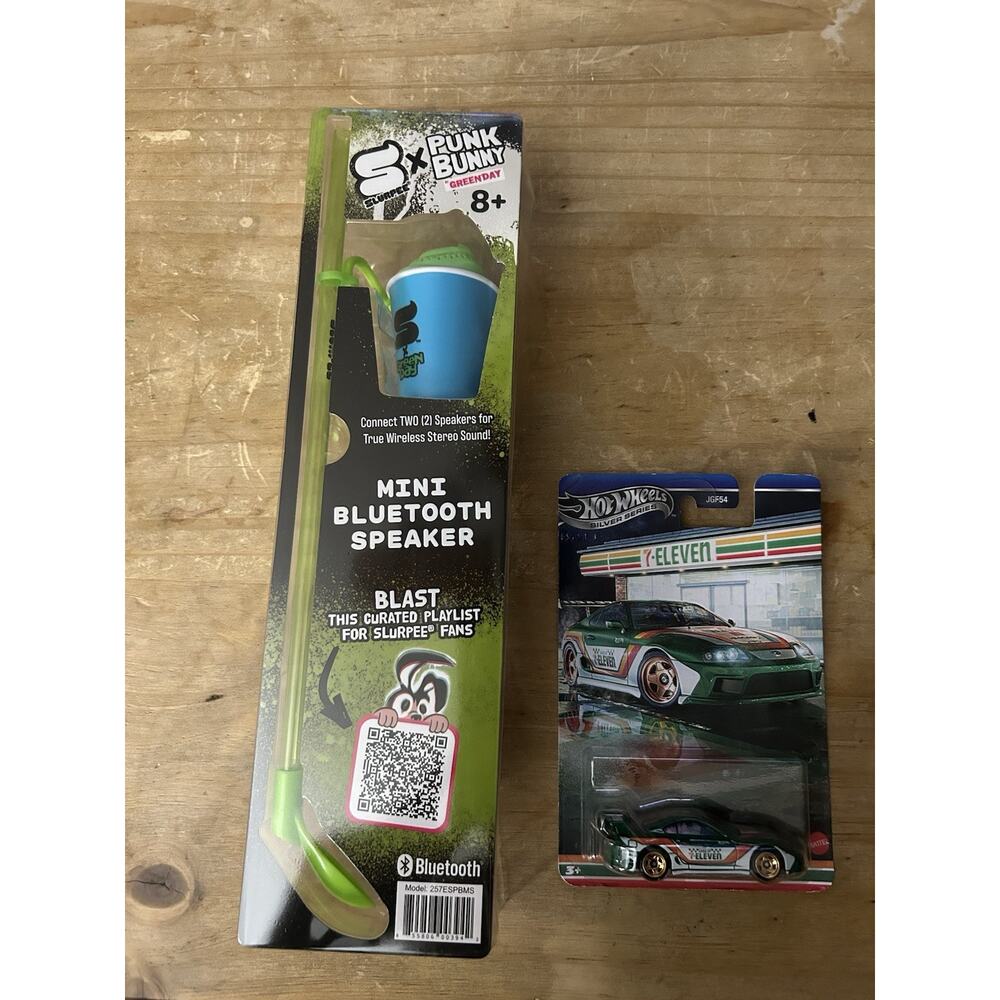 NEW Green Day Punk Bunny Bluetooth Speaker + Supra Hot Wheels Rare Bundle